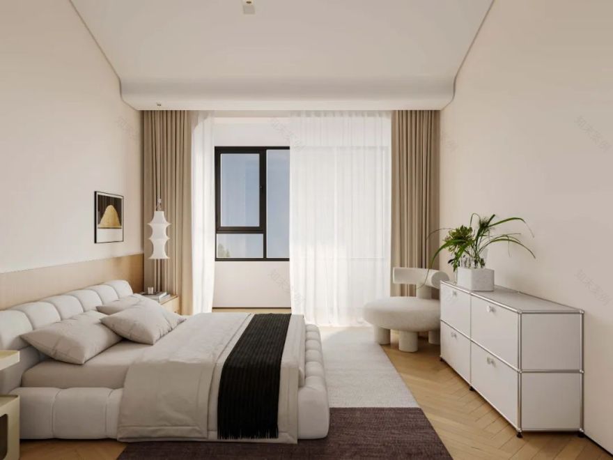 田野伏特加 · 自由风的 160㎡治愈空间设计丨中国天津丨DEEP WHITE-63