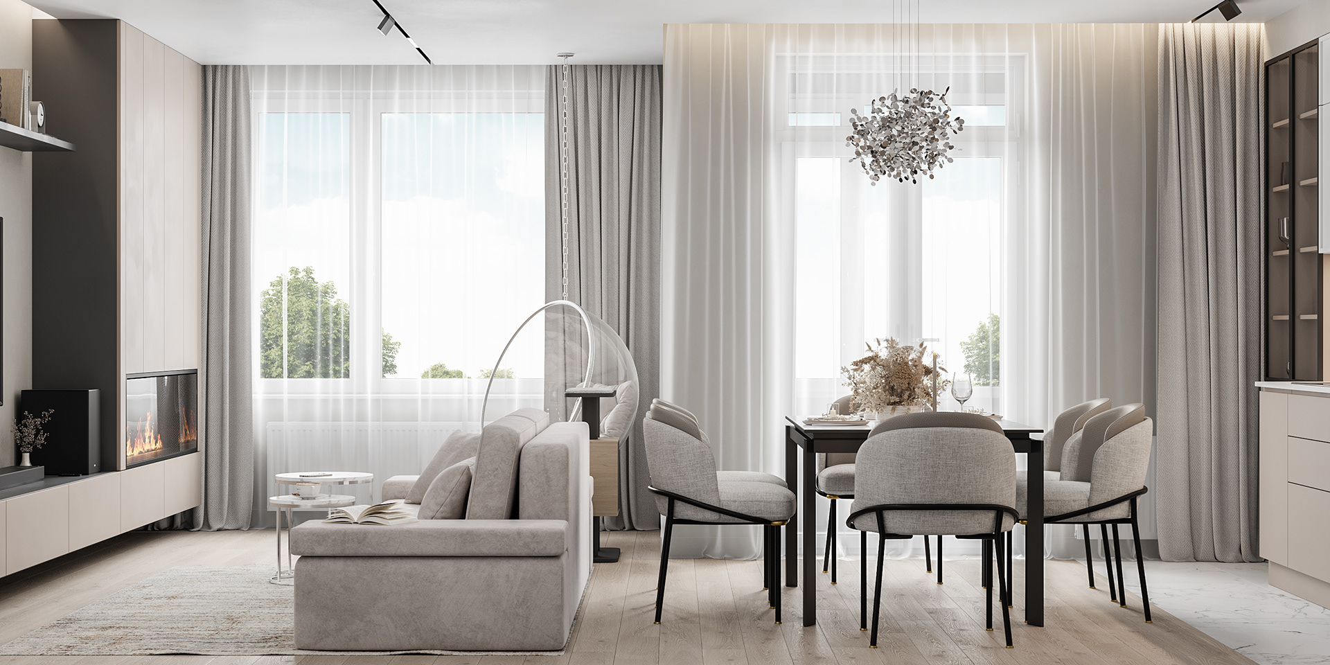 现代简约，直白的效果表现！                     -1