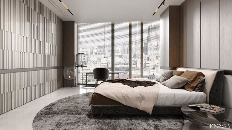 乌克兰 IQOSA 工作室打造野性公寓,粗犷与精致的完美融合-88