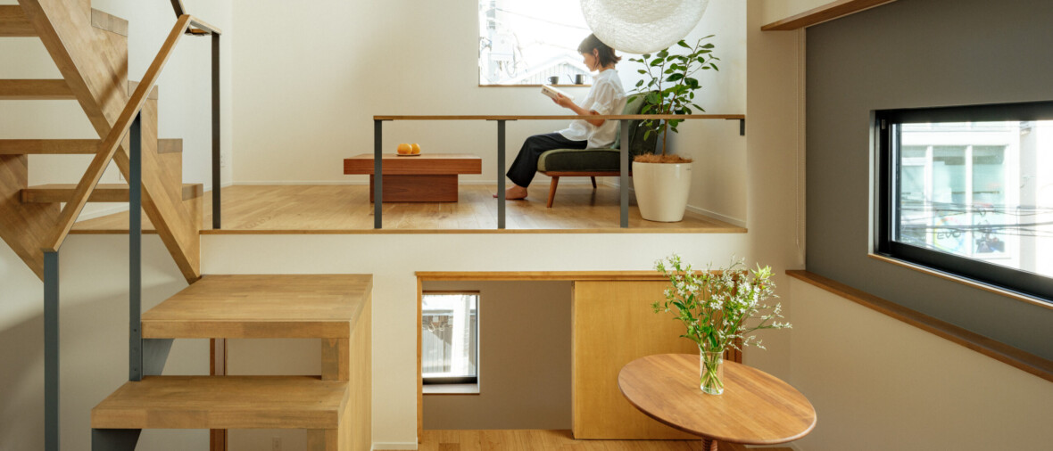 新宿の家 隙間の光明丨日本京都丨キトキノアーキテクチャ（小林玲子）-1