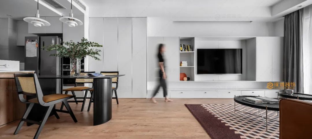 现代北欧风，华侨城云溪别院 90 平米三室两厅一厨两卫-10