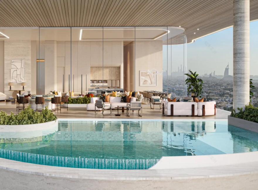 Casa Canal 住宅楼丨阿联酋迪拜丨HBA Interiors-58