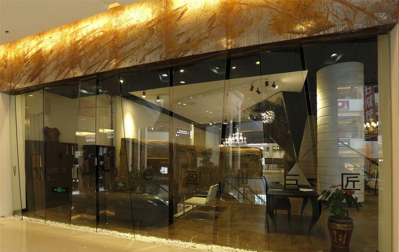 天津居然之家国际家居展馆——金字塔光影空间的原始魅力-10