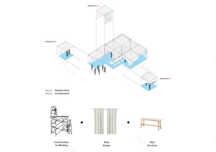 科威特 Toggle 工作室轻巧可伸缩户外空间设计-10