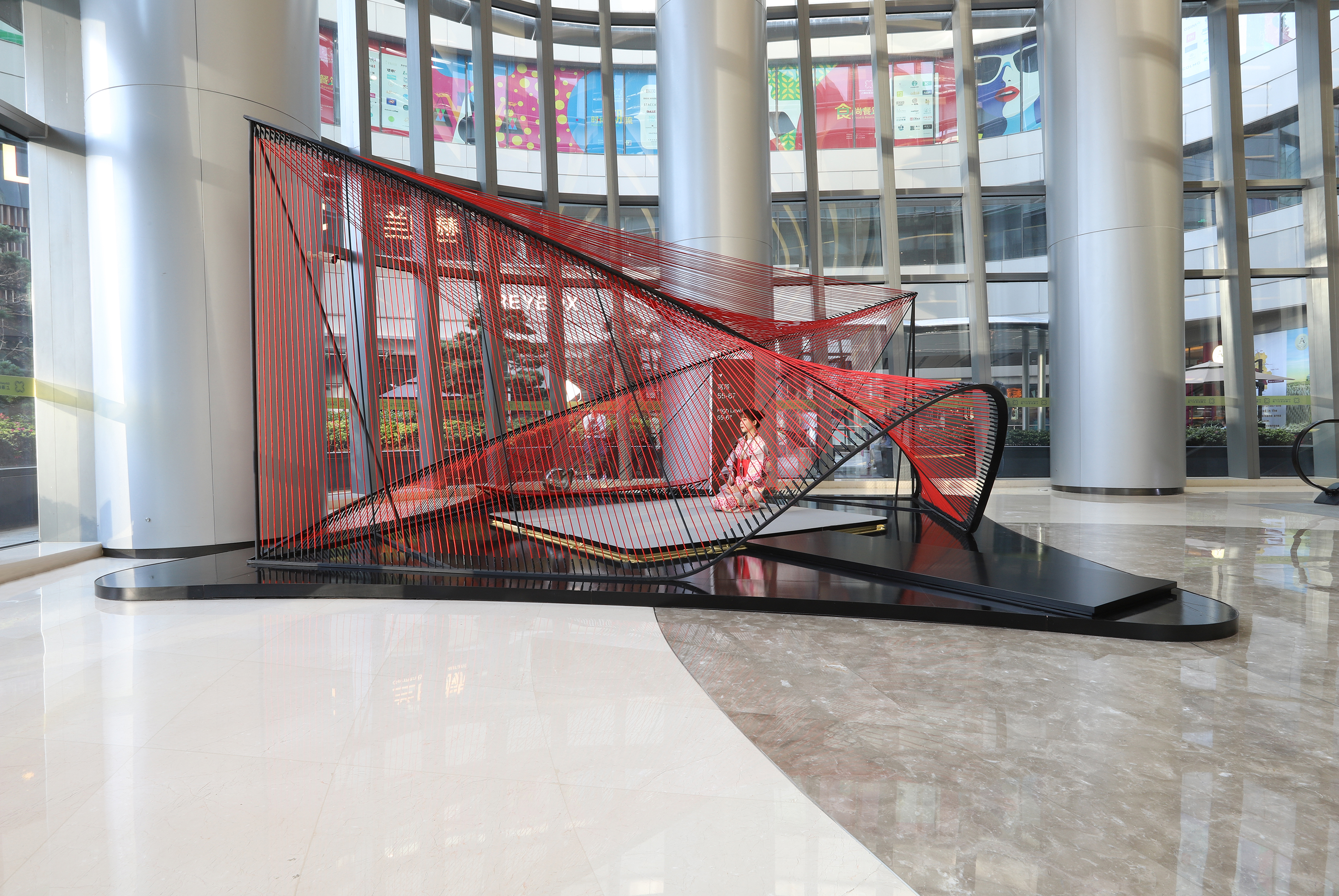 创新茶室 · 红纤维诠释传统日式茶文化-9