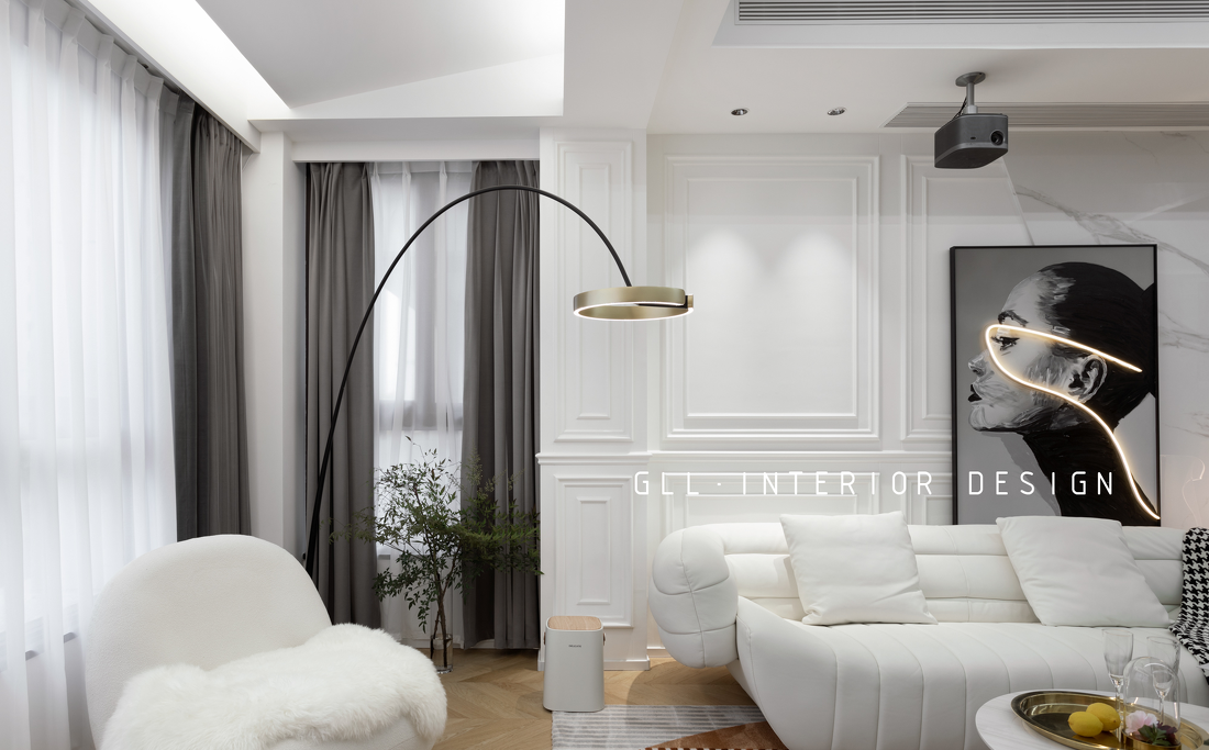 巧用移动墙板,打造半熟开放式厨房-3