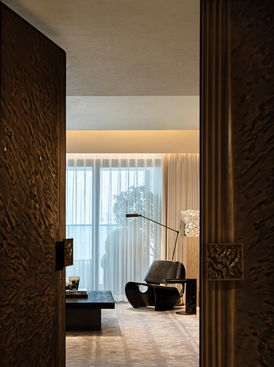 深鐵前海國際樞紐中心T2公寓項目325戶型丨中国深圳丨CCD鄭中設計,CCD · WOWU無物藝術顧問-5