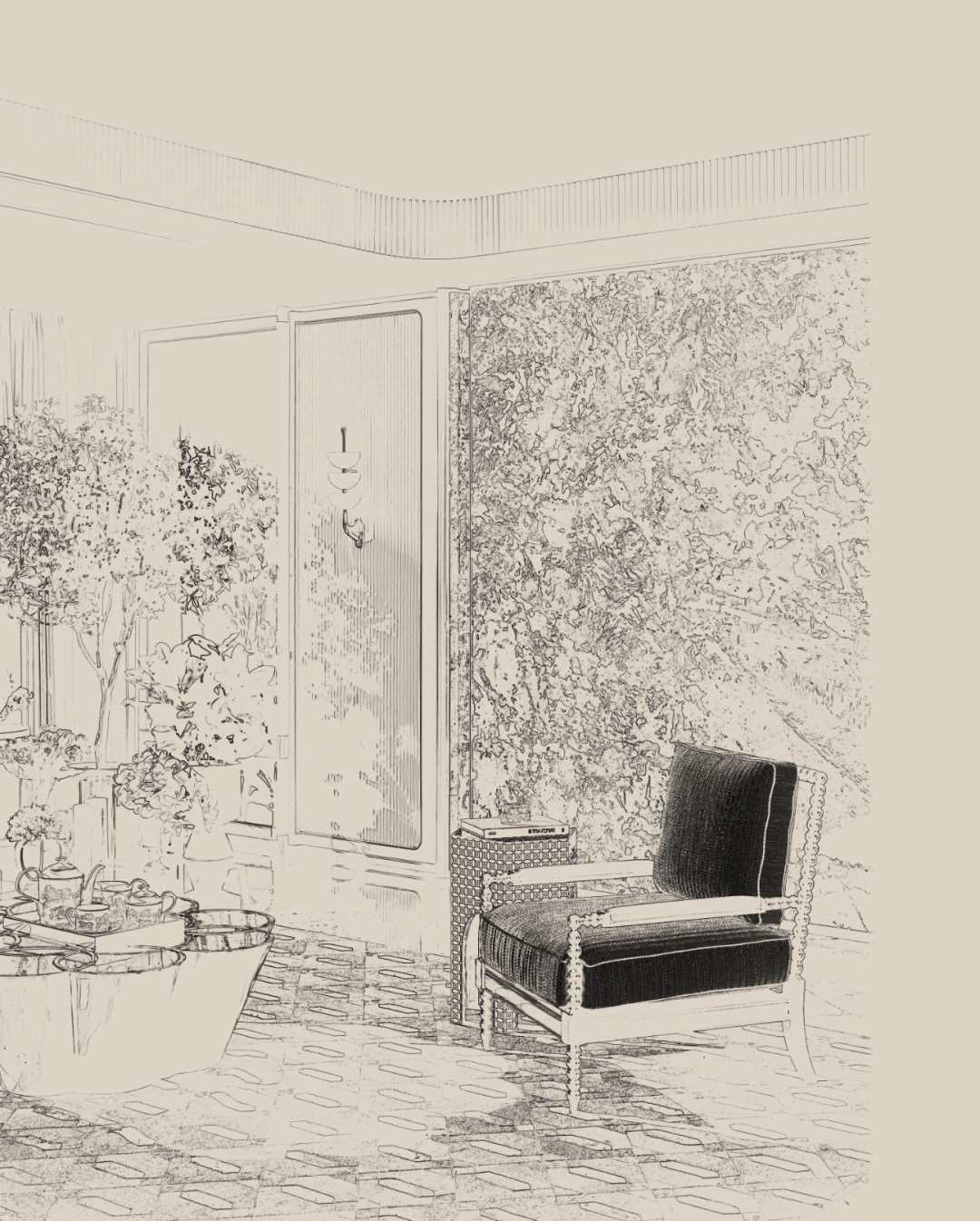 CLV设计x首发｜法式中古风隐奢生活典范—建总流花溪样板房-45