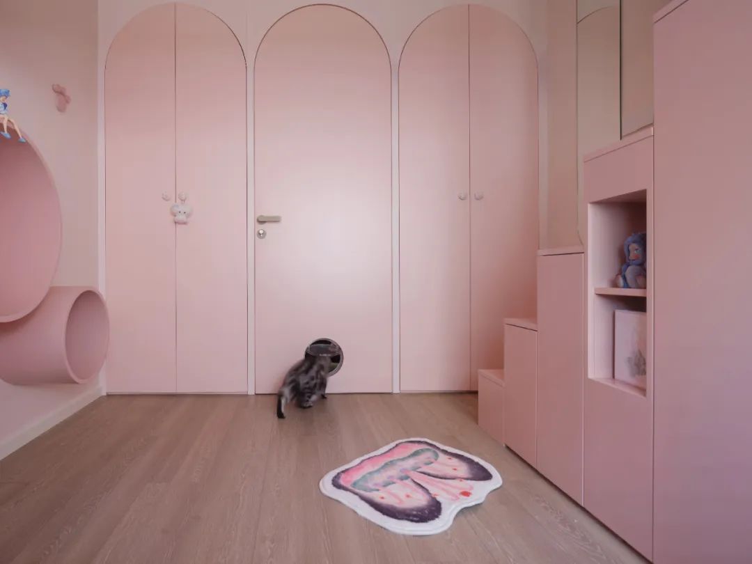 武汉远洋三人两猫的甜蜜住宅丨中国武汉丨大思-61