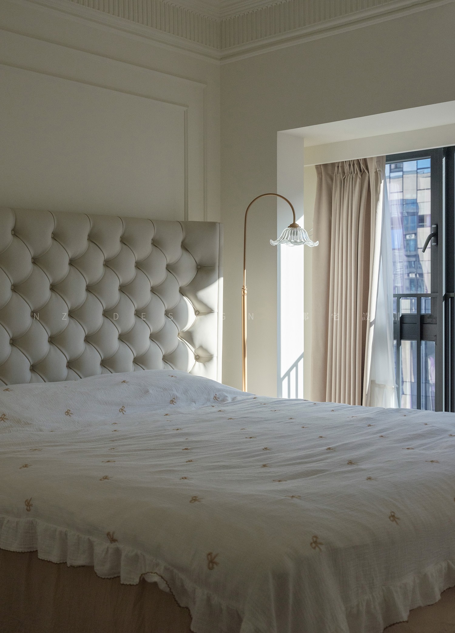 90 后两人一猫的惬意法式奶油风丨中国深圳丨那宅设计事务所-47