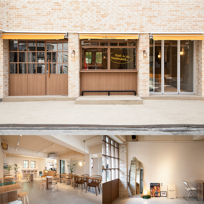 温馨优雅的白色与木色调餐厅设计-1