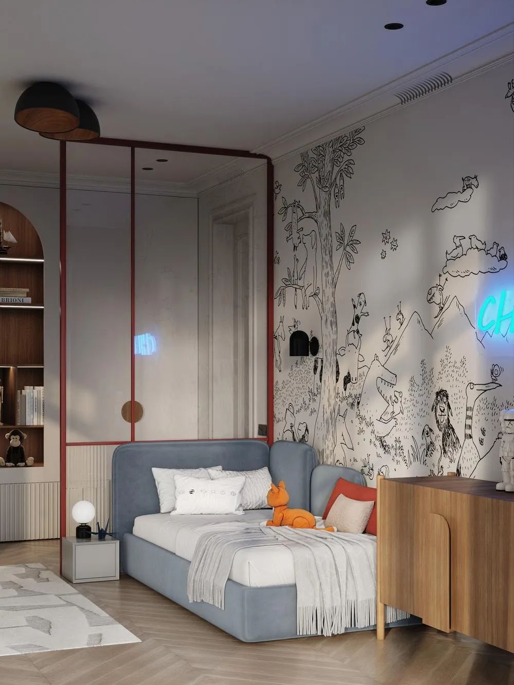 351㎡法式简约乡村别墅设计丨Ard Design-42