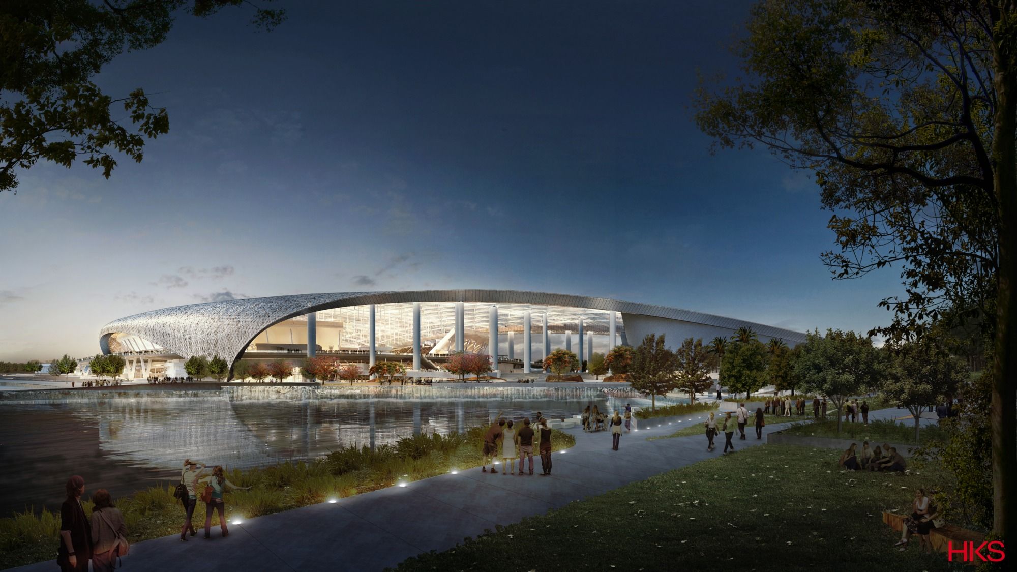 洛杉矶新体育场 | 创新设计打造无与伦比的观赛体验-1