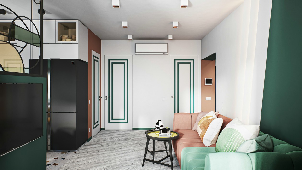 65平 多彩小空间设计！-2