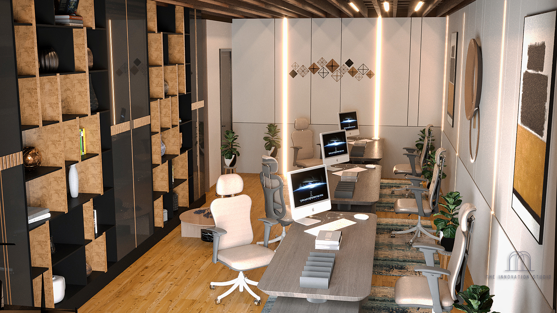 沙特阿拉伯家具展厅及旅游公司设计-23