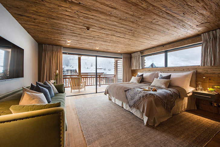 瑞士风格的山间小屋,温馨而时尚-17