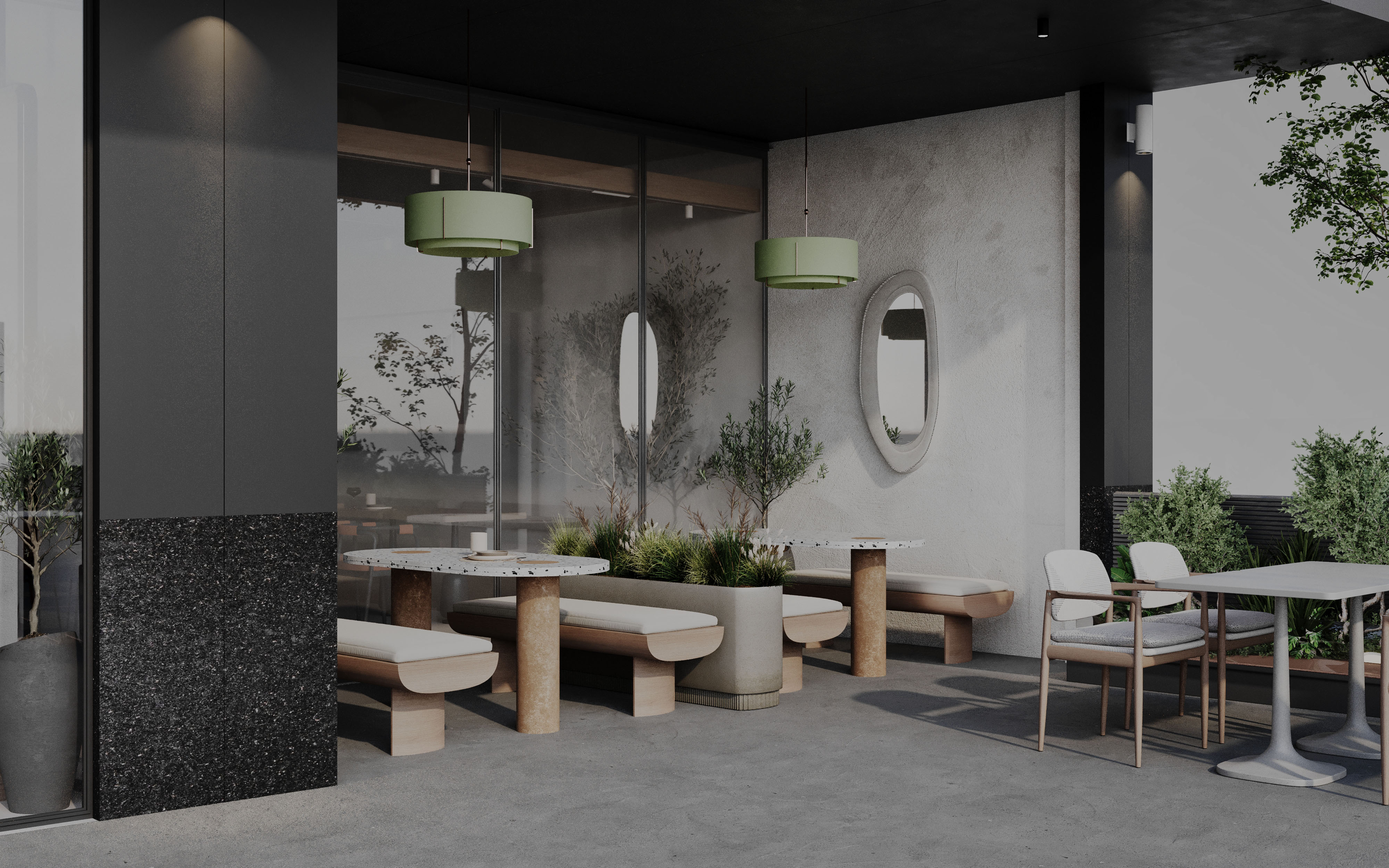 Restaurant Outdoor Area—Share3 Pita-1