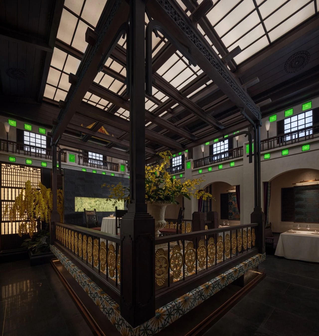 金链花餐厅(国贸)丨中国北京丨杭州意关联设计事务所-10