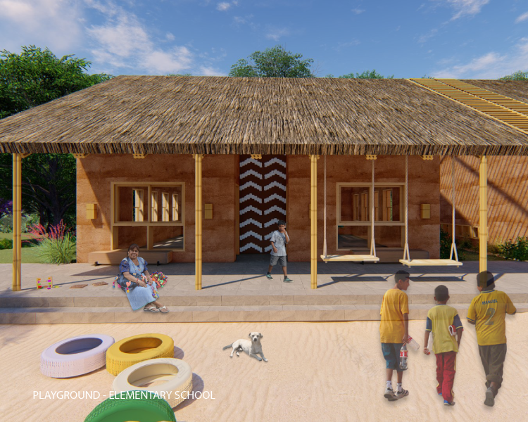 支持巴西圣安杰洛原住民社区的基础设施项目丨学生Amanda Senger及教师Fabiana,Valter等-47