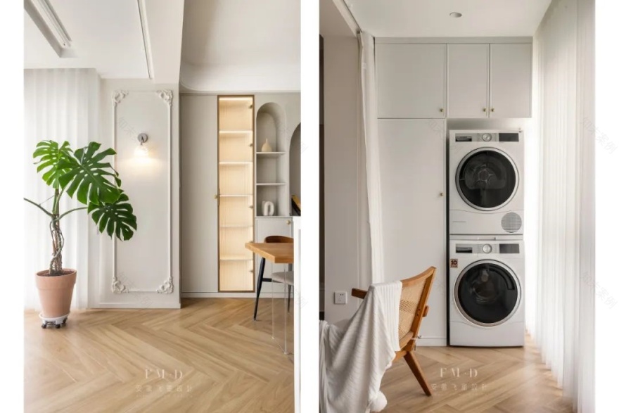 合肥金科博翠天辰 128㎡现代法式风精装房设计丨中国合肥丨安徽飞墨设计-12