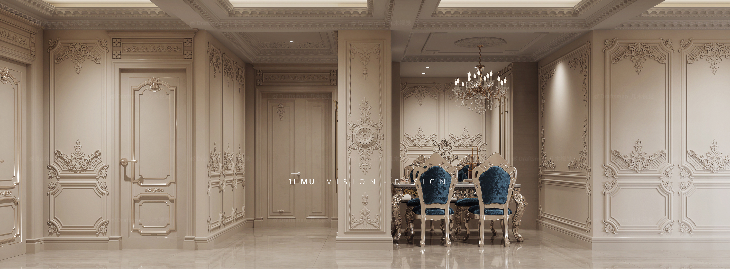 法式轻奢风室内设计-7