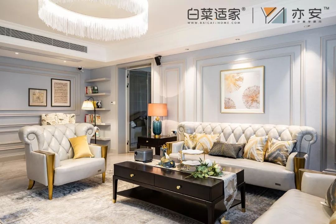 奇诺 | 白菜适家实景新作,诠释大宅空间气度-40