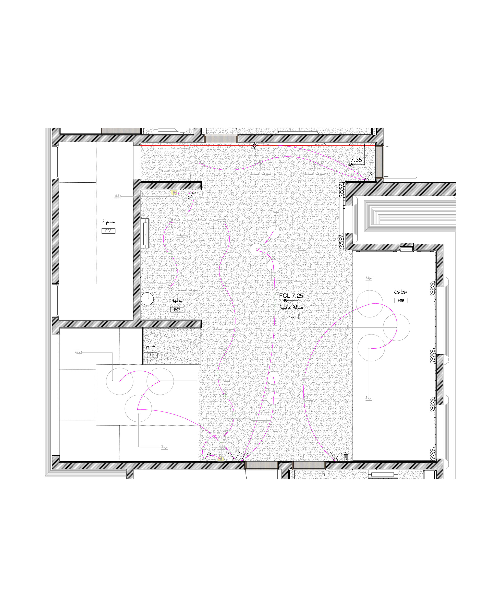 M·K· Classic Villa 室内外设计丨沙特阿拉伯丨Bariq Consultants-126