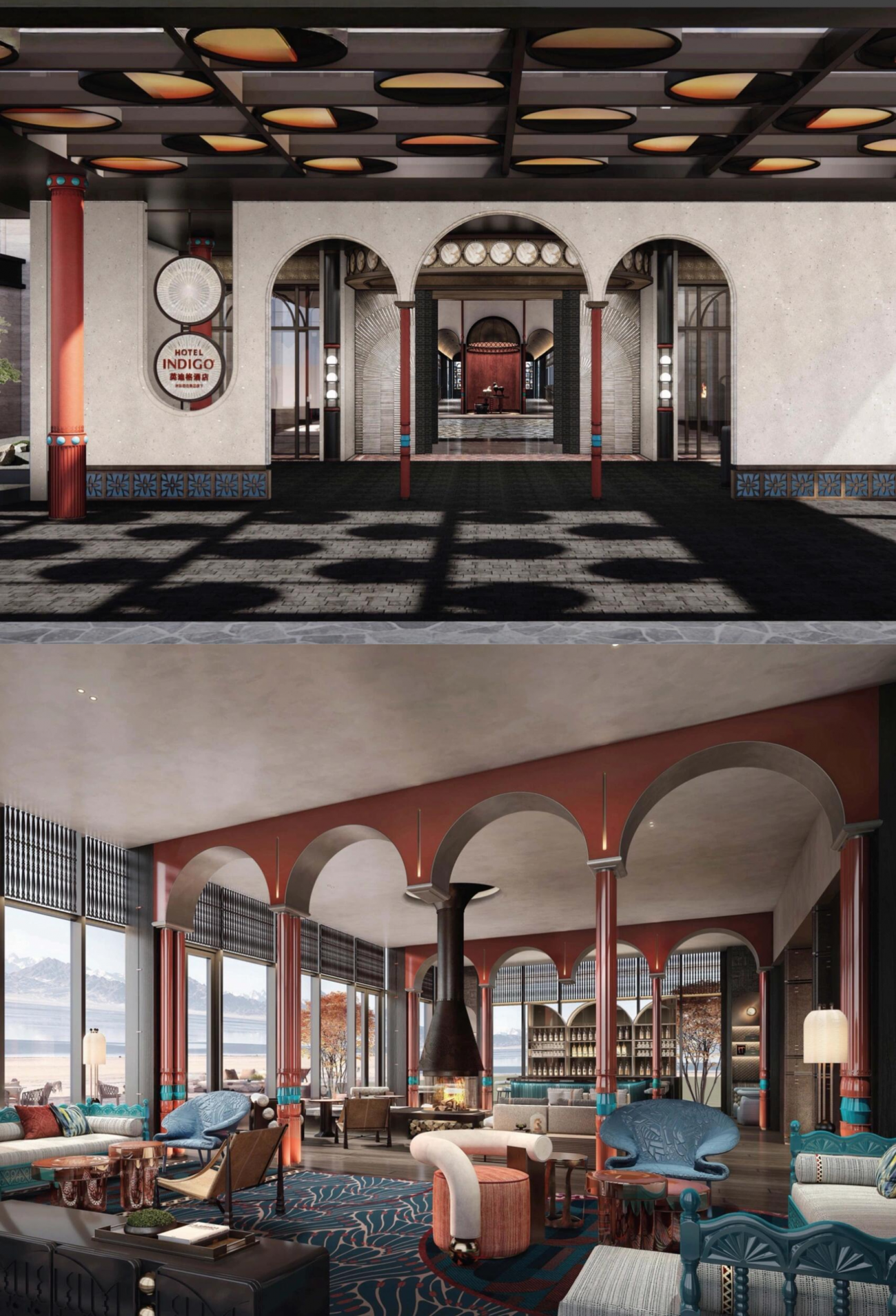 赛里木湖英迪格酒店丨中国新疆丨We Design-13