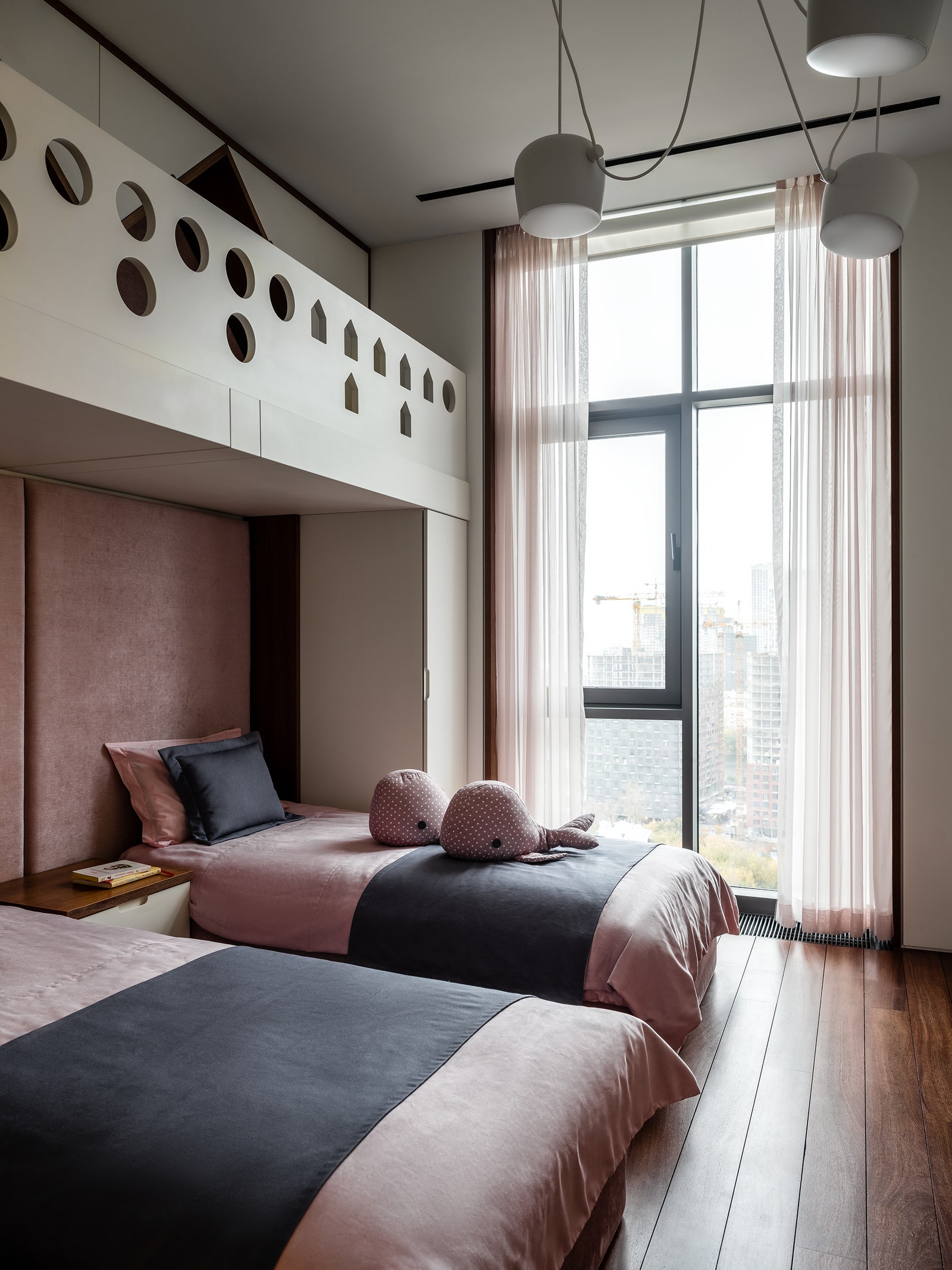 莫斯科160㎡带全景窗公寓设计丨俄罗斯莫斯科丨设计师 Евгения Дьяконова-38