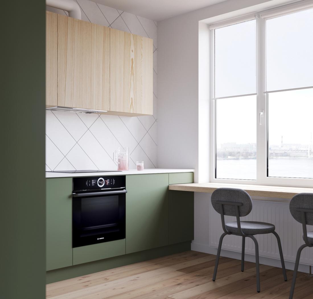 潮白河畔的幸福绿意居所室内设计-12