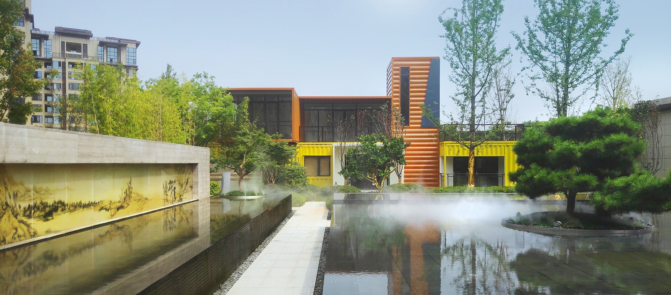 一个集装箱改造的模块化样板间-7