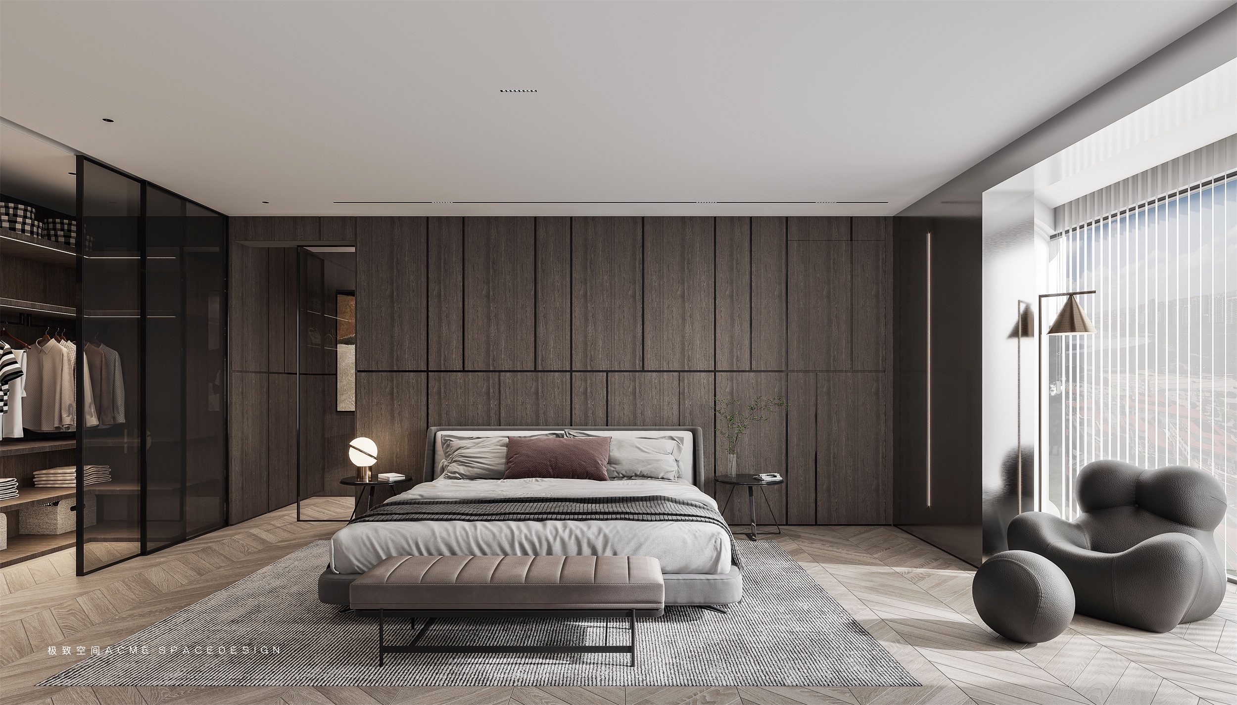 回归自然的简约原木风住宅设计-8