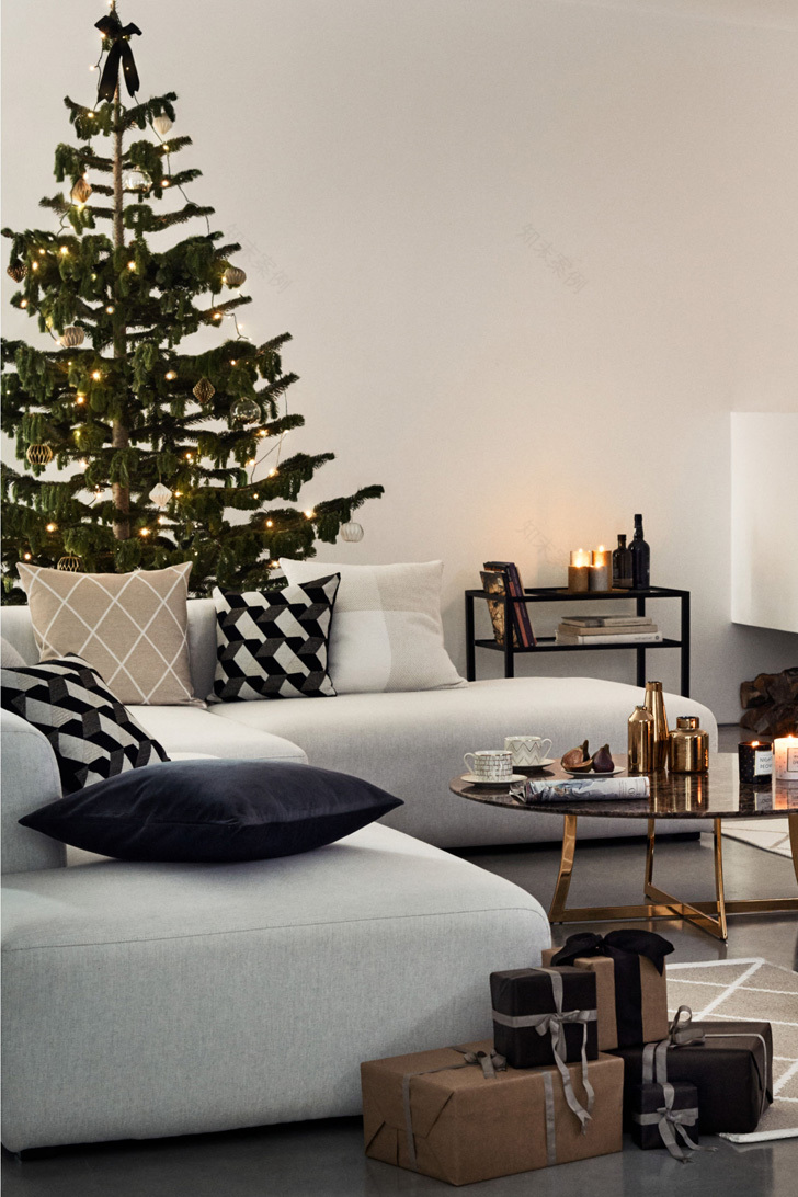 H&M Home 的圣诞树装饰灵感-15