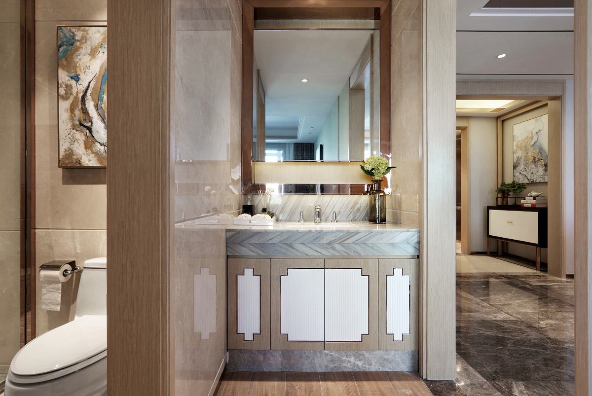 新中式风格大户型装修设计 | 传统与现代的完美融合-8