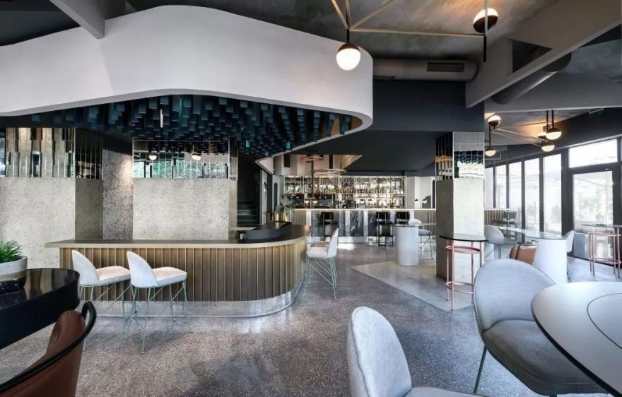 工业风与轻奢的碰撞,打造极致咖啡体验-17