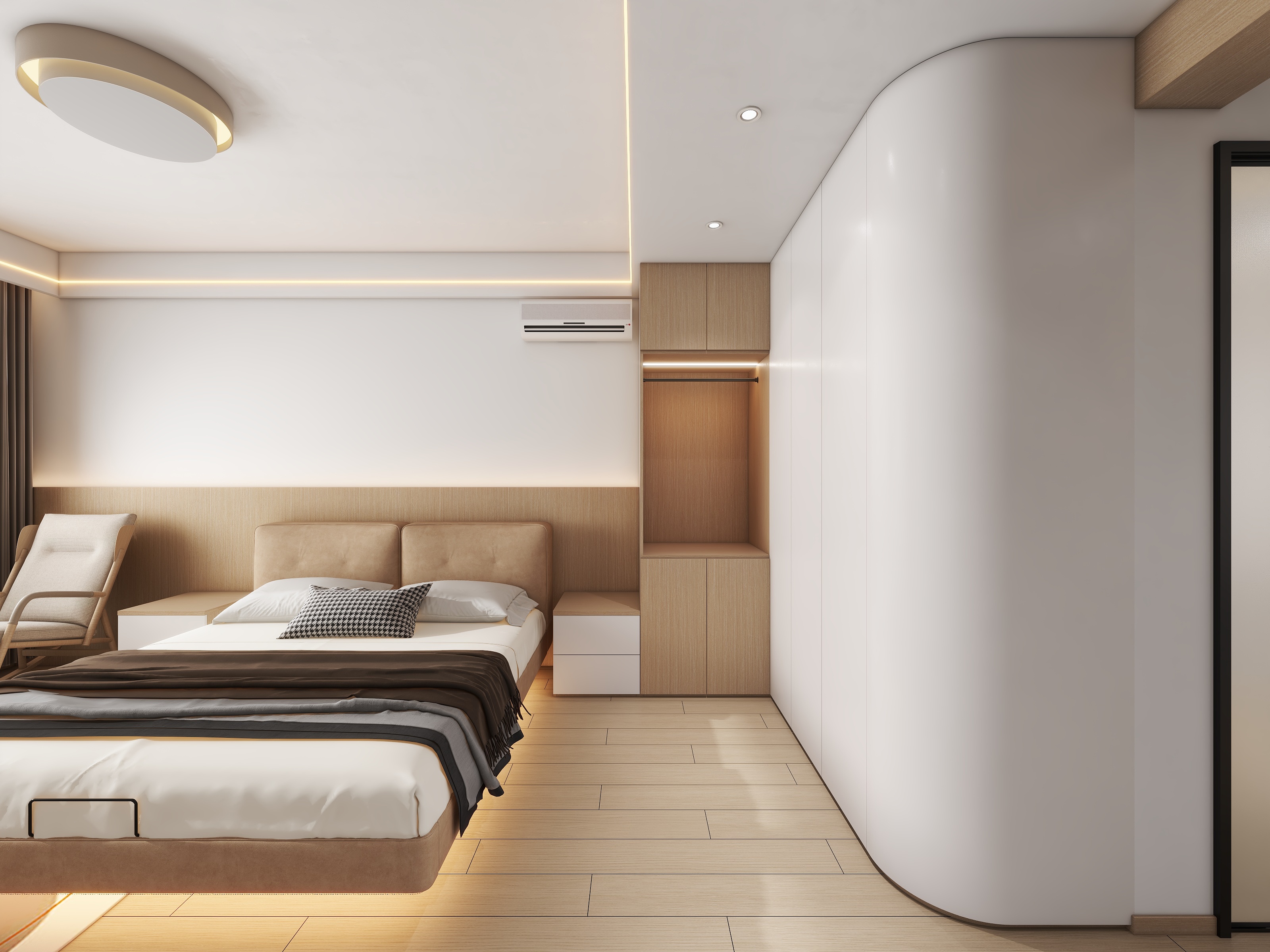 四川岳池雍合湾（123平方现代原木两居室）-39