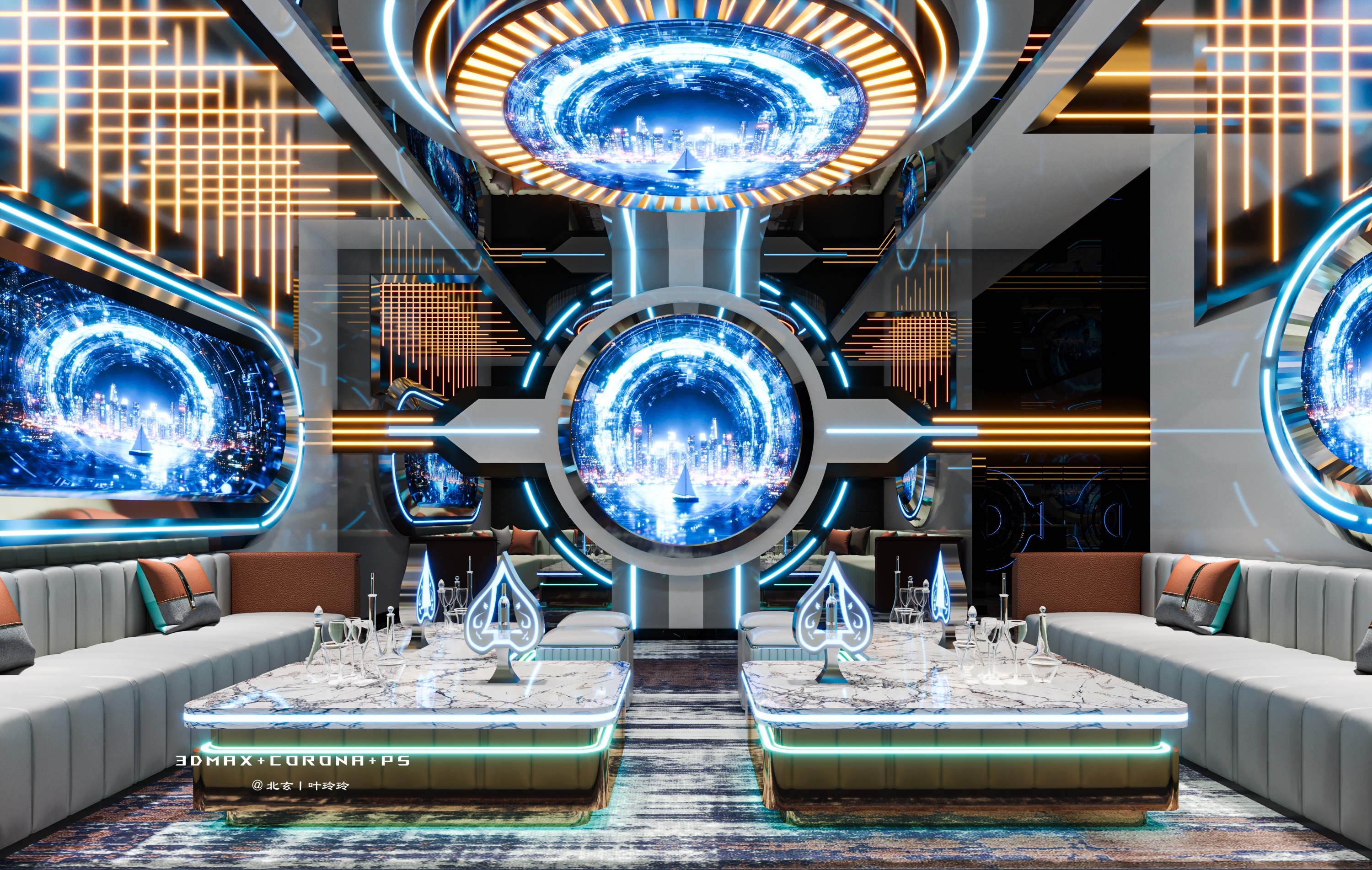 TOP级潮奢新娱代派对空间丨KTV-1