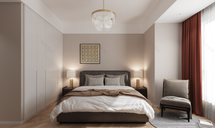 奶油色调的温馨家居丨中国南宁丨大盛设计事务所-25