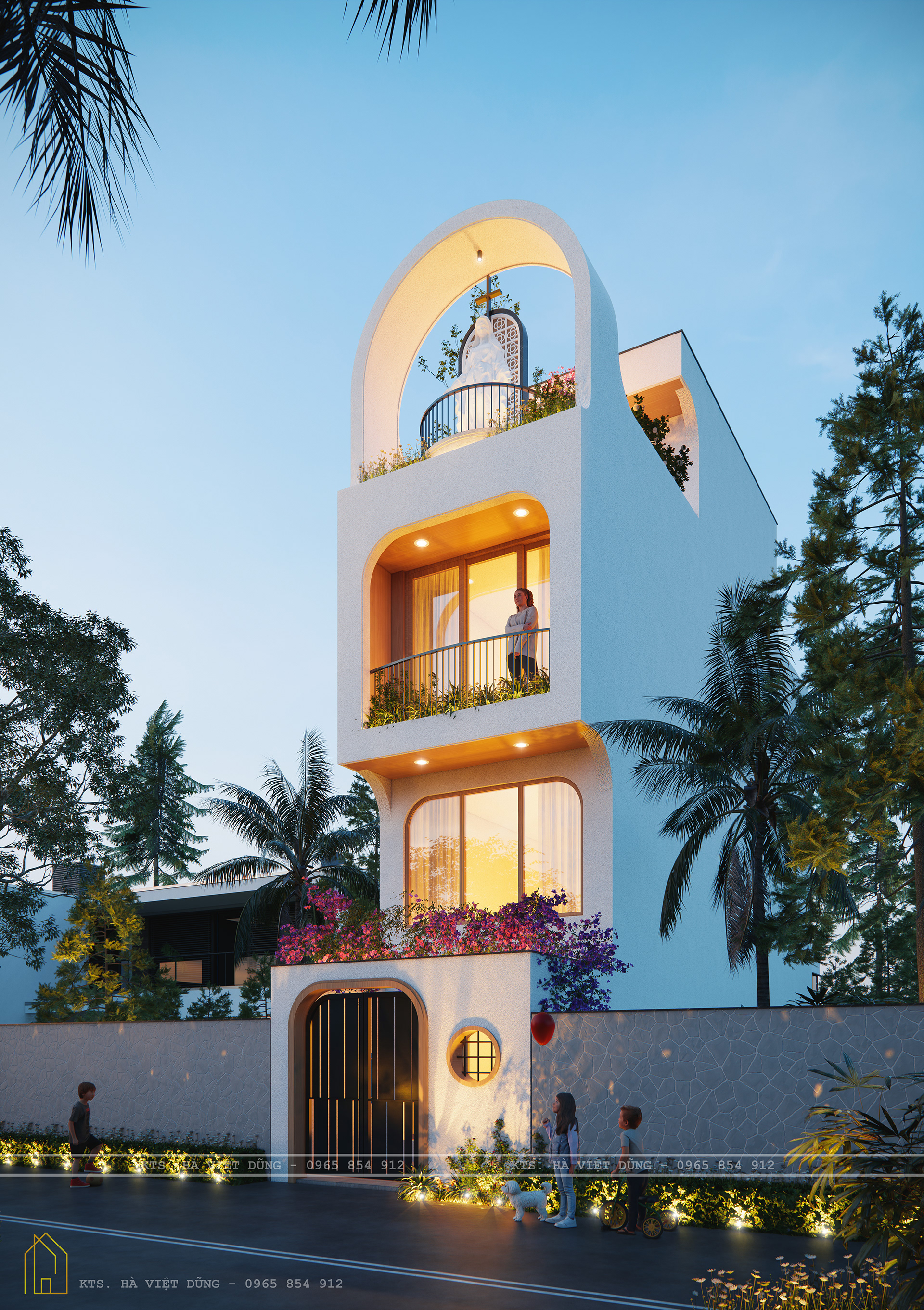 弯曲的房子 / 弧形房屋-3