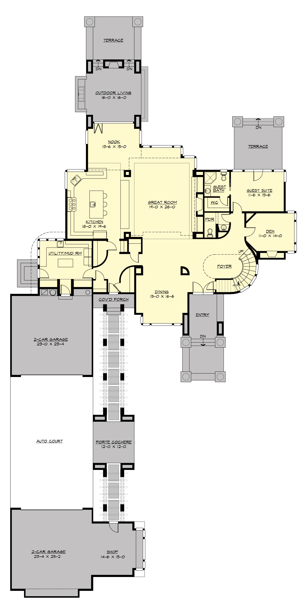 Plan 3346 两层现代住宅设计方案-48