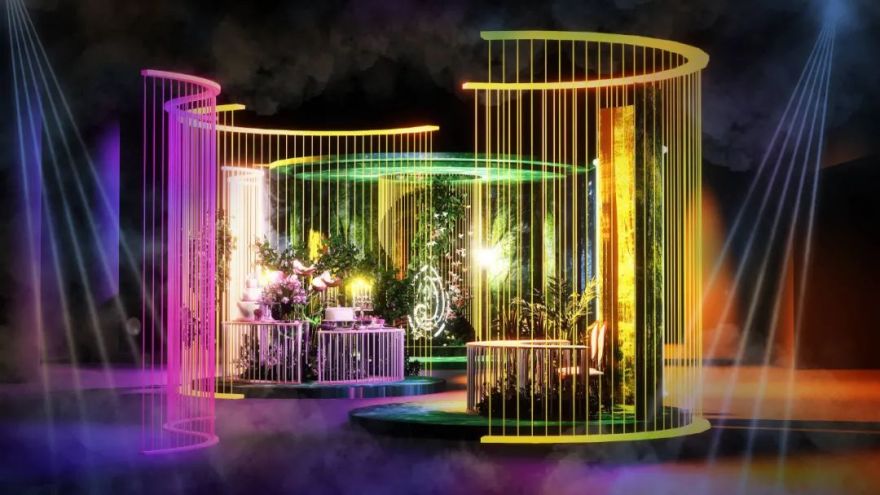 森林婚礼的纯粹自然之美-14