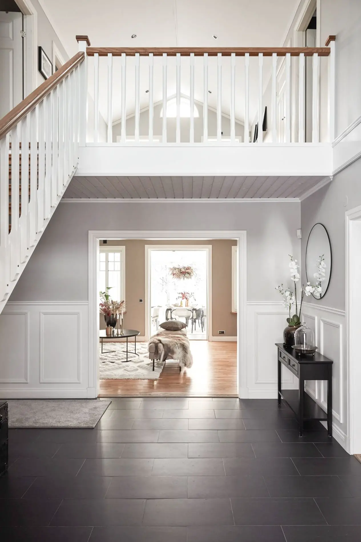 瑞典雪中明亮乡村别墅-8