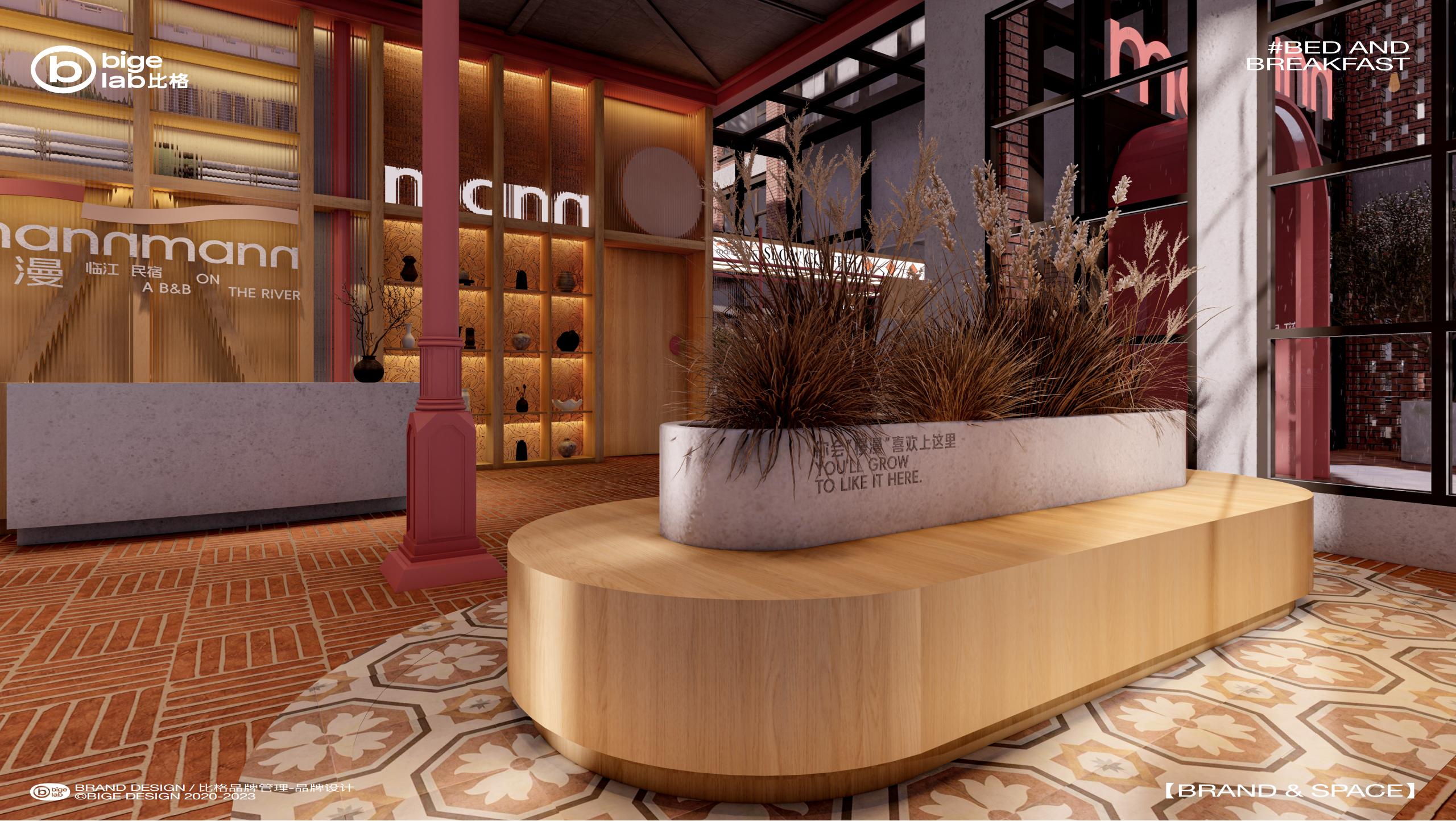 临江民宿“慢漫”商业品牌空间设计丨中国南通-28