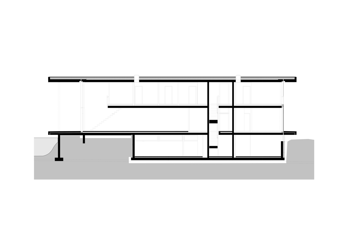 奥地利 Innsbruck 的 C 型之家丨LORENZATELIERS-13