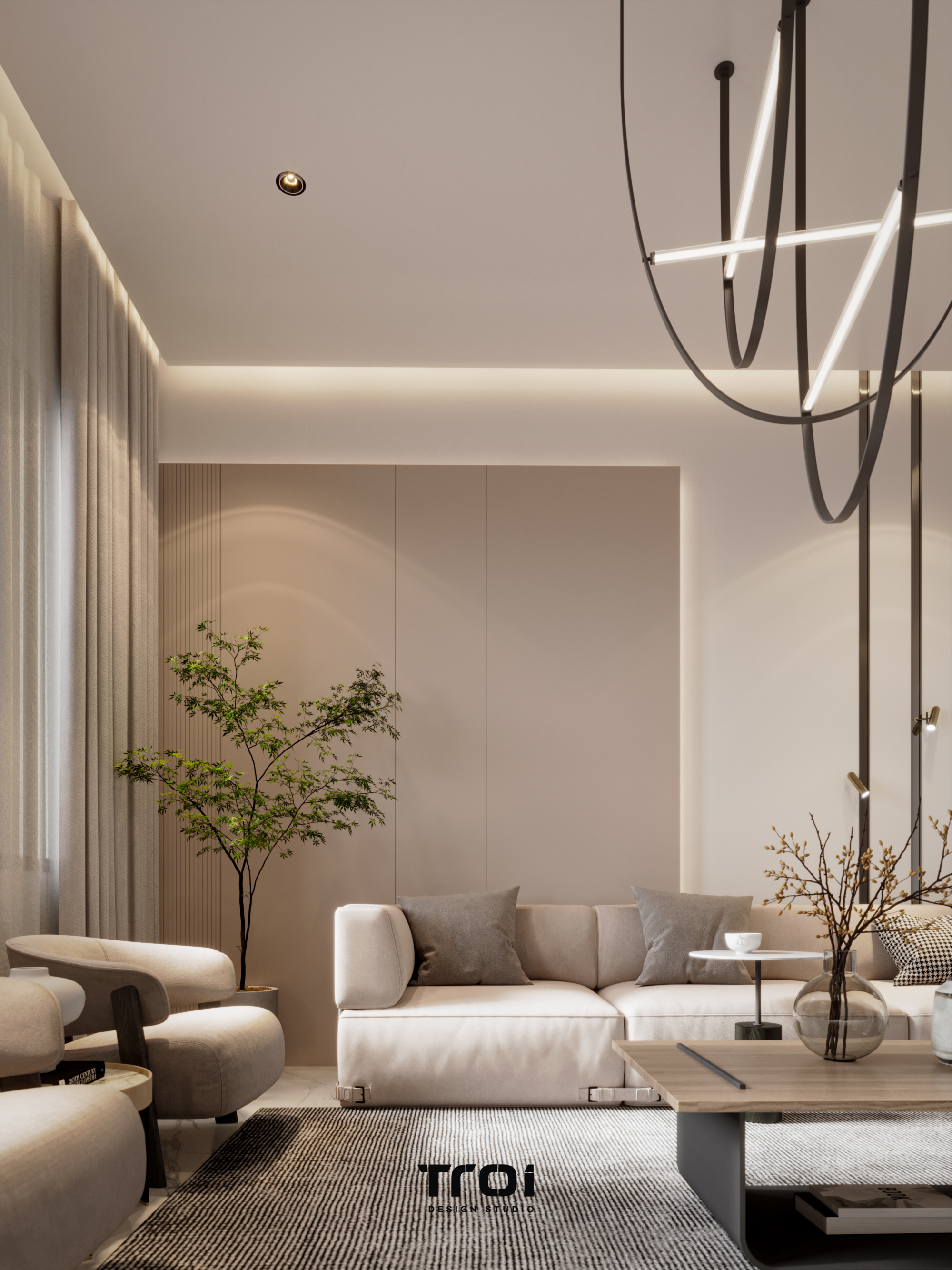 Sitting Majlis 设计丨Troi Design Studio-26