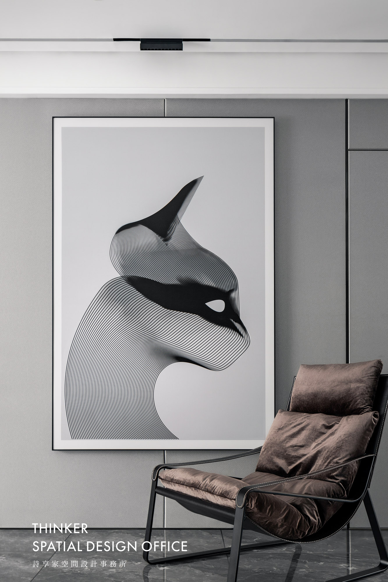 亲密关系丨旋转电视+开放式中西厨，让空间来适应家人之间的互动-26