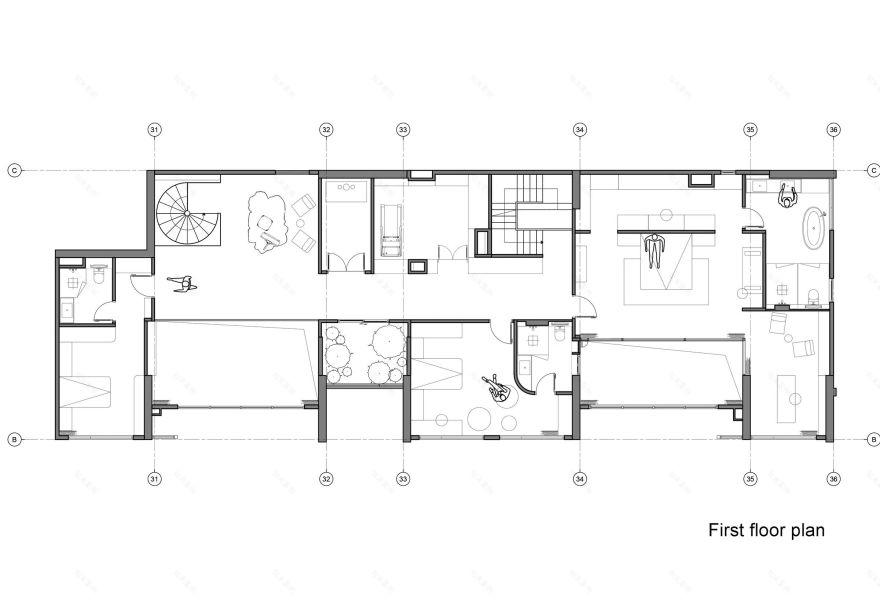 开顺多顶层公寓丨越南河内-49