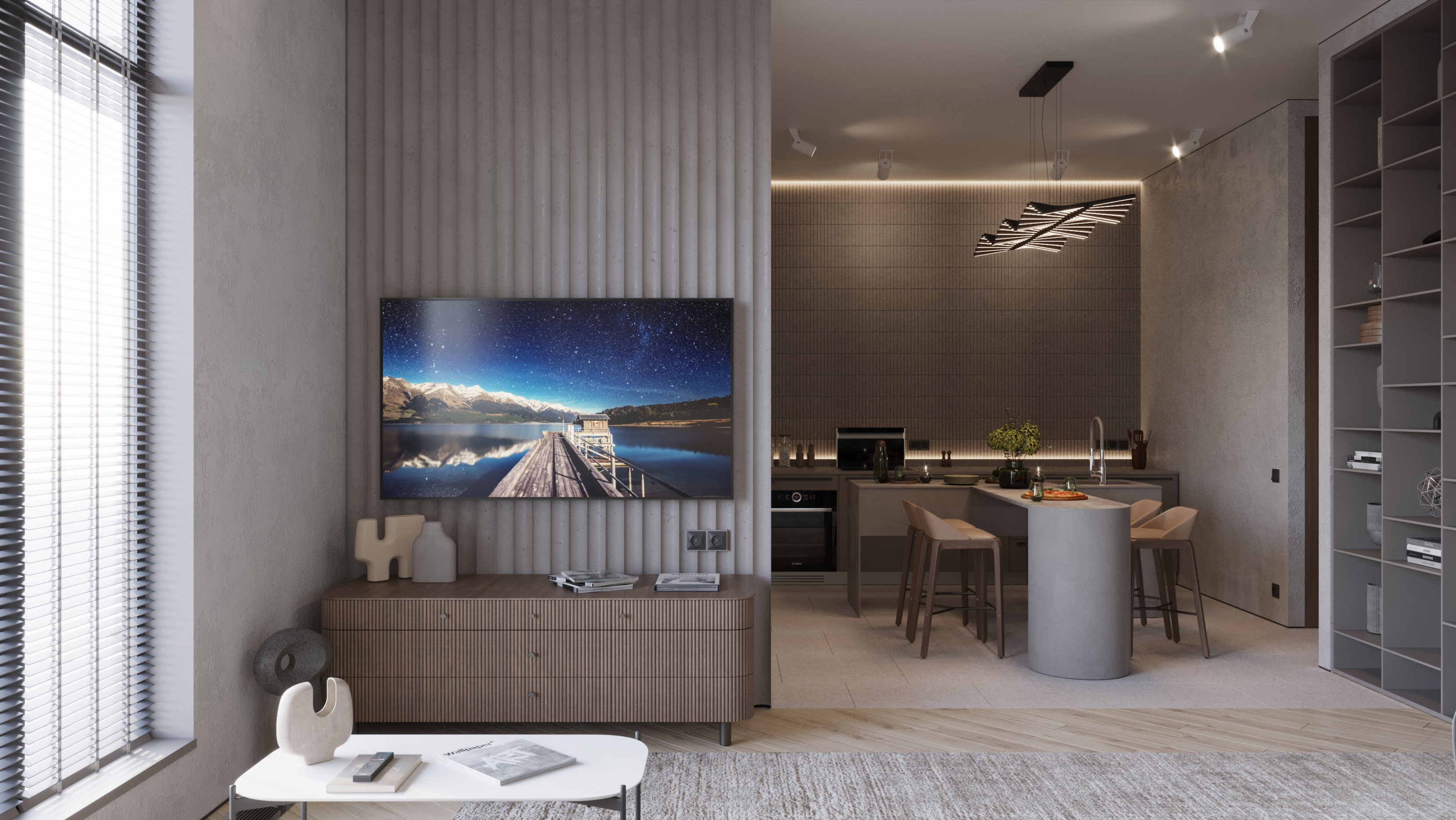 Проект квартири 65.00 м² ЖК River Stone-1