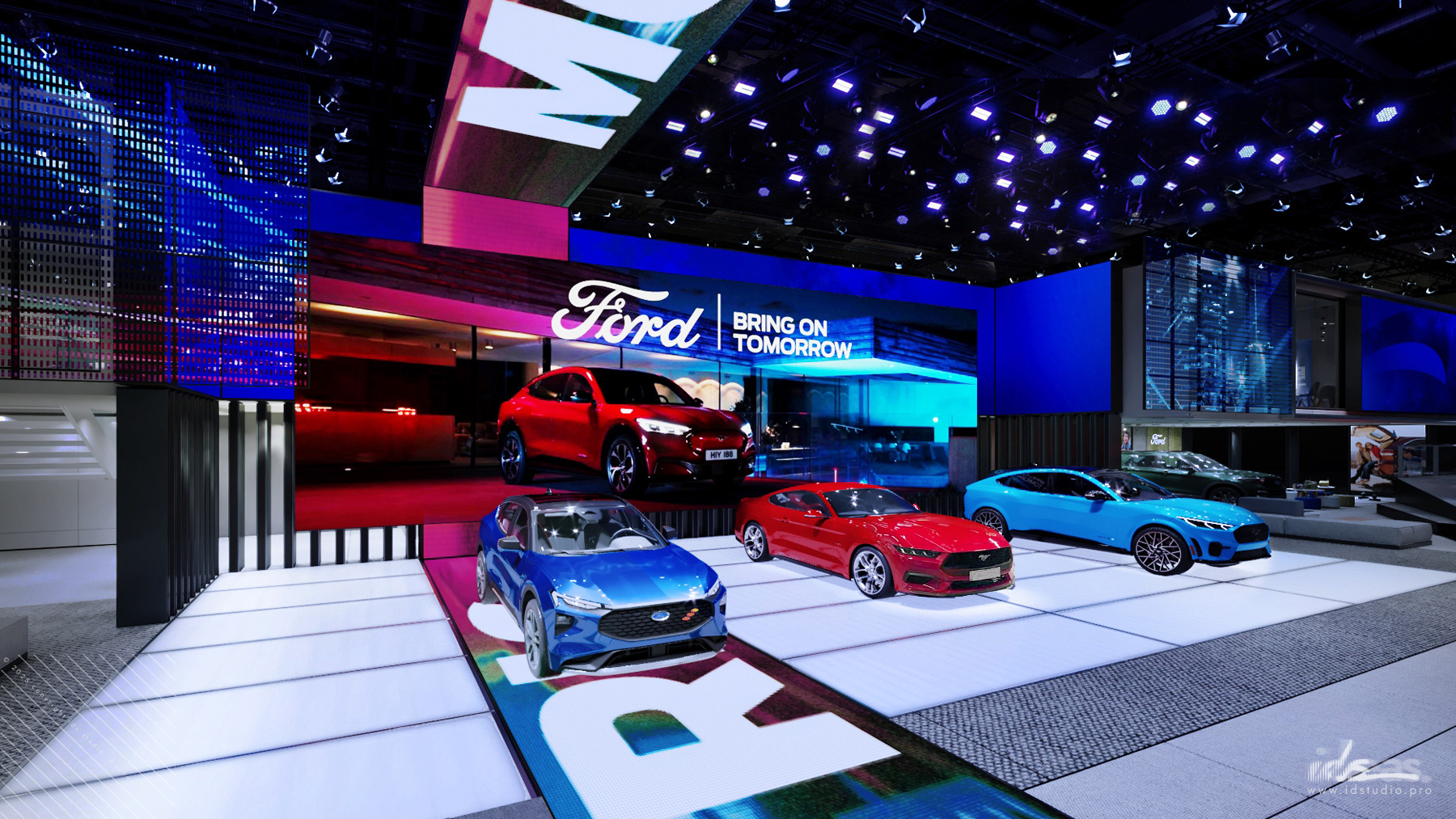 福特汽车展位设计-18