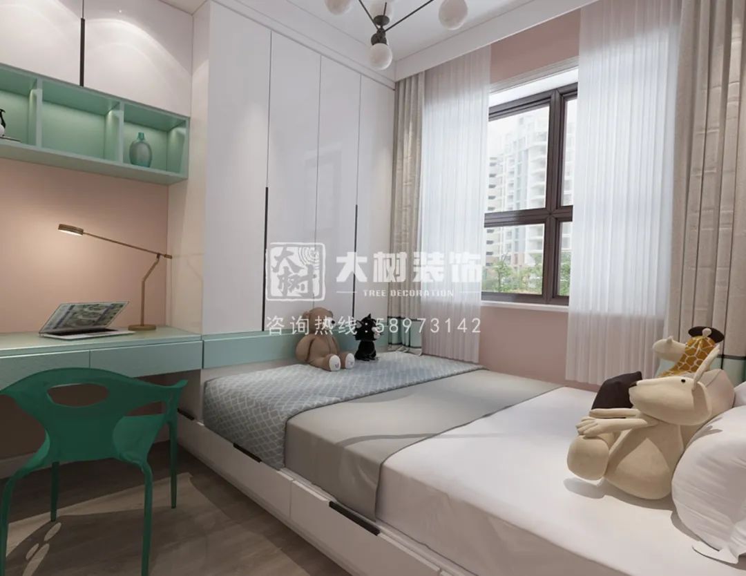 骏赫城 57㎡北欧风，自然光线营造奇妙空间-31